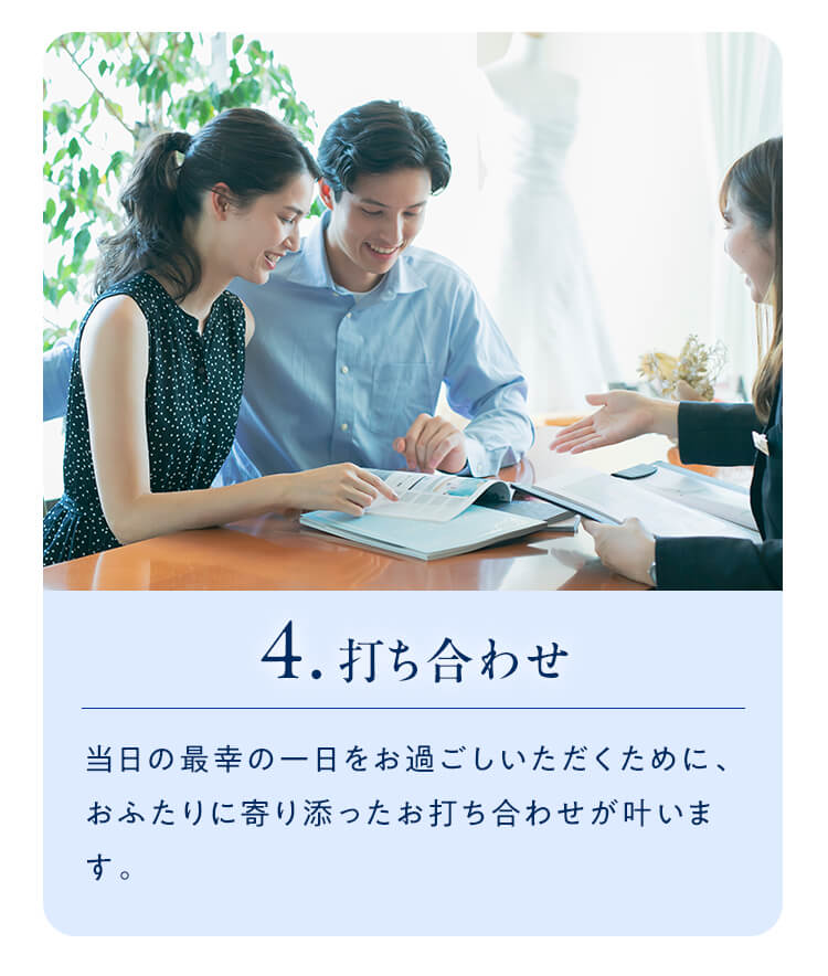 4.打ち合わせ